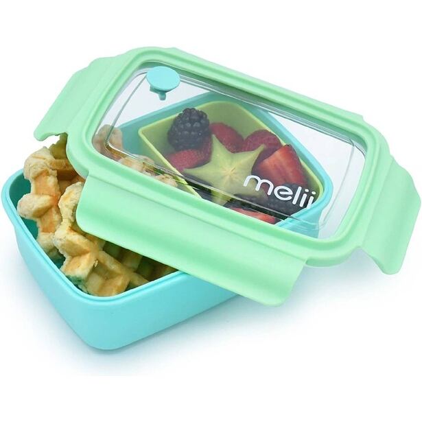 Bento Box krabička na svačinu 880 ml - modrá