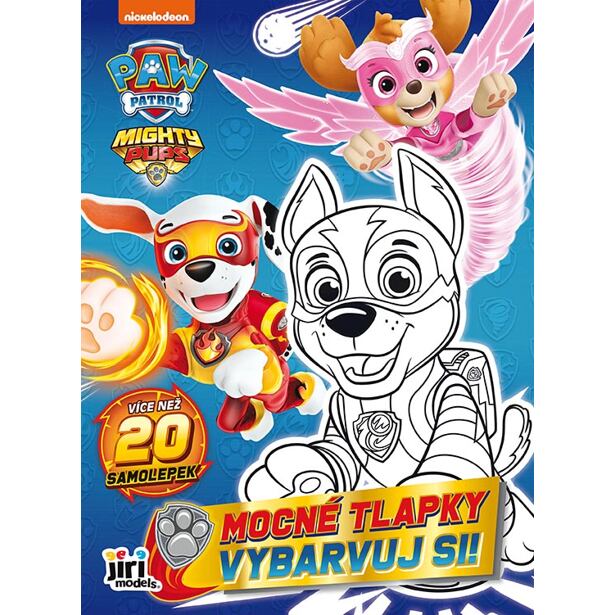 Jiri Models Tlapková patrola Vybarvuj si! Mocné tlapky