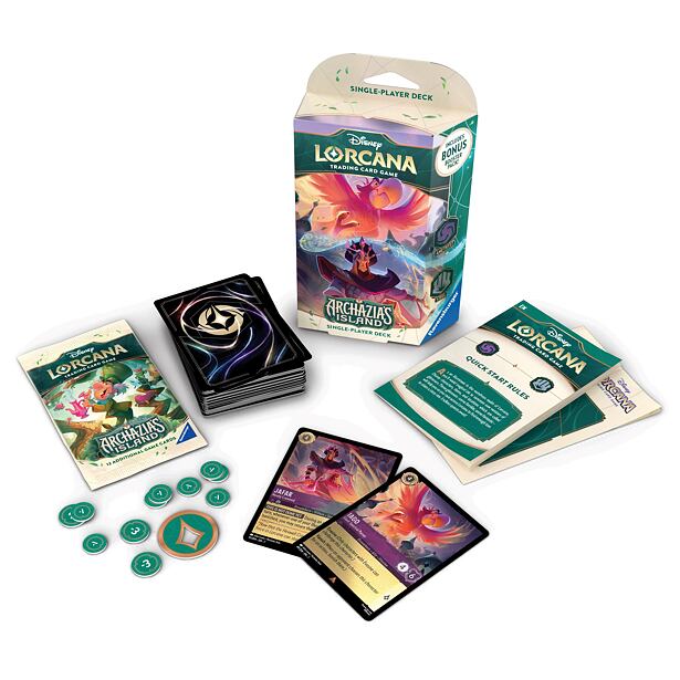 Ravensburger Disney Lorcana: Archazia’s Island - Starter Deck single AMETHYST & STEEL IAGO & JAFAR