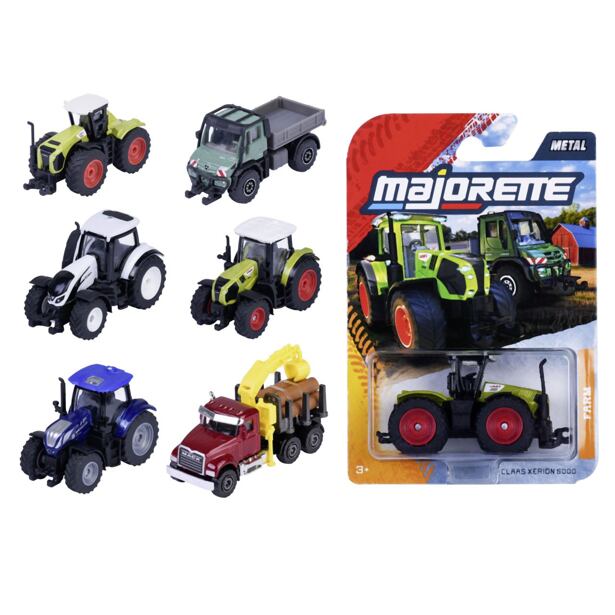 Majorette Farmářské vozidlo kovové, 6 druhů