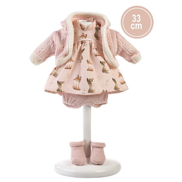 Llorens P33-142 Obleček pro panenku velikosti 33 cm