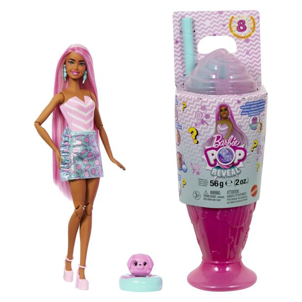 Mattel Barbie POP Reveal Barbie odměny - růžová