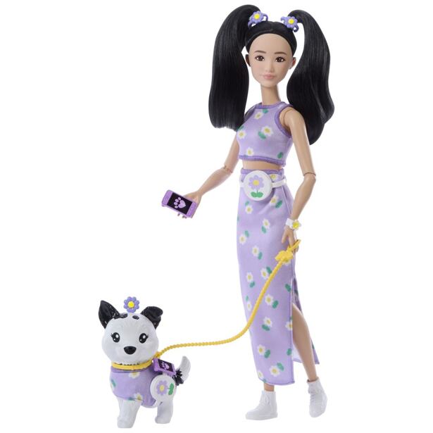 Mattel Barbie Panenka styl pro dva - květiny