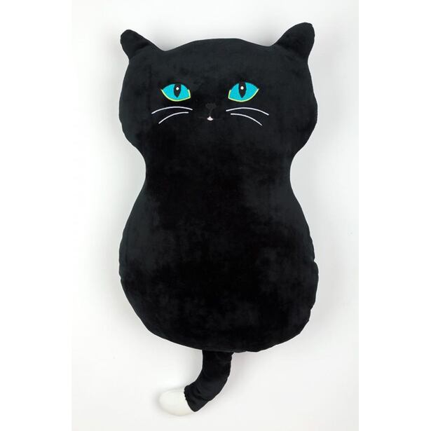 Sleepwell Kočka velké oči černá 53 cm