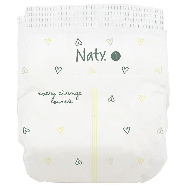 Naty Plenky Bioembrace Newborn 2-5 kg (25 ks)