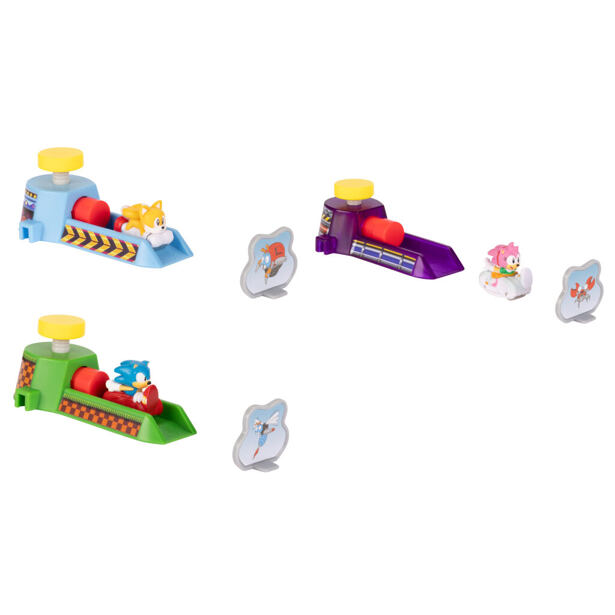 Wiky Sonic Go Go Racers Mini Launcher SET, více druhů