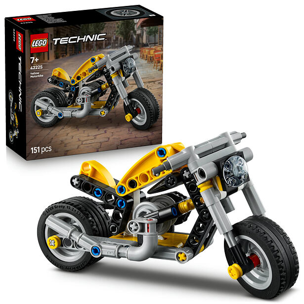 LEGO® Technic 42225 Žlutá motorka