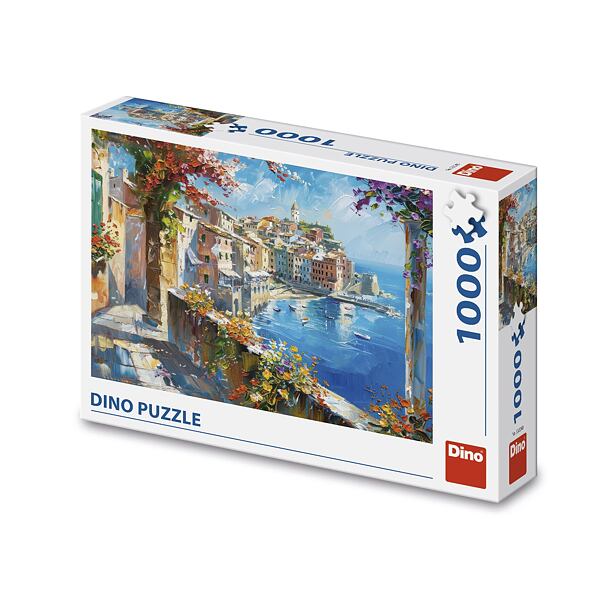 Dino Středomořské městečko Puzzle 1000 dílků