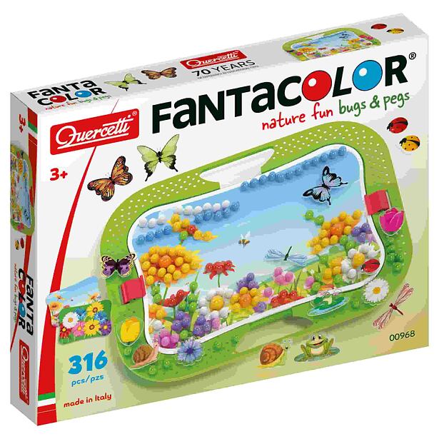 Quercetti Mozaika Fantacolor zábava v přírodě - brouci - 316 ks