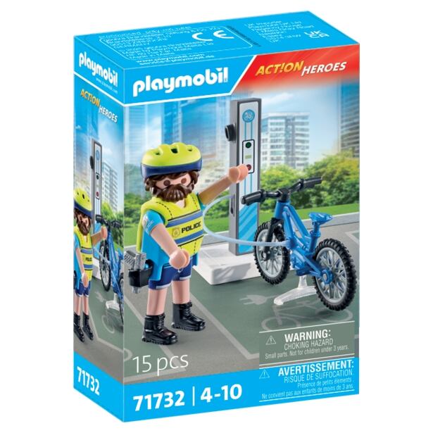 Playmobil Policejní cyklohlídka