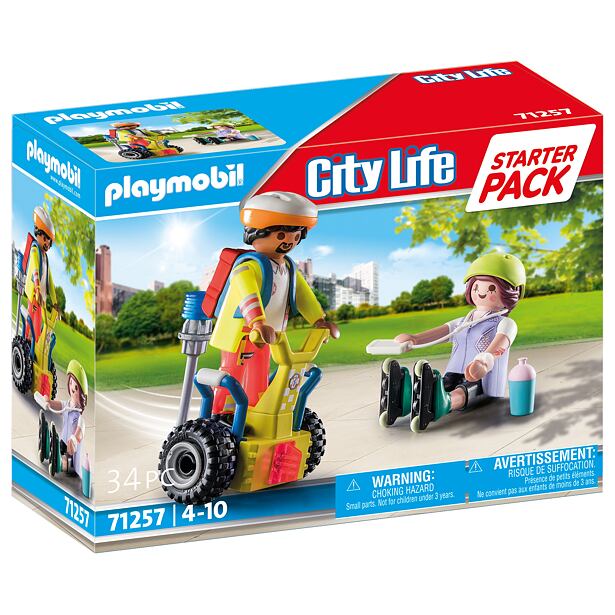 Playmobil Starter Pack Záchranář na Segwayi
