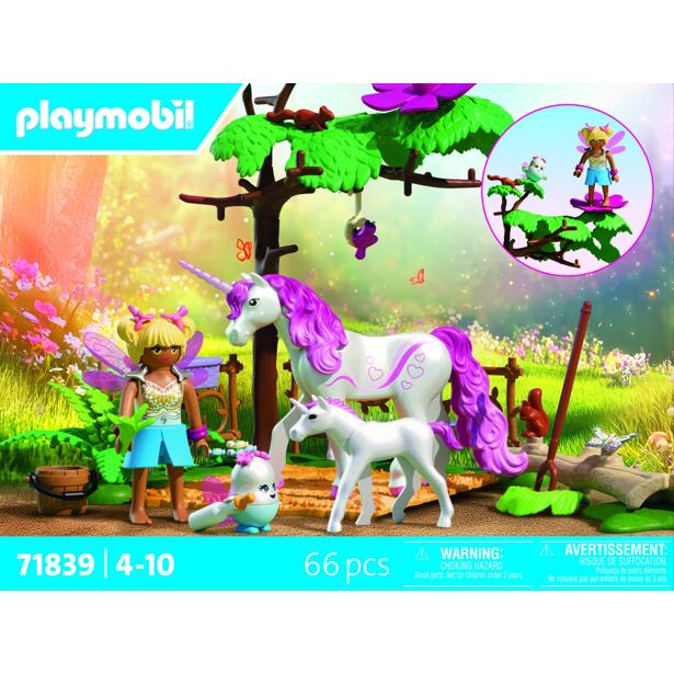 Playmobil Magická stáj pro jednorožčí mámu a hříbě