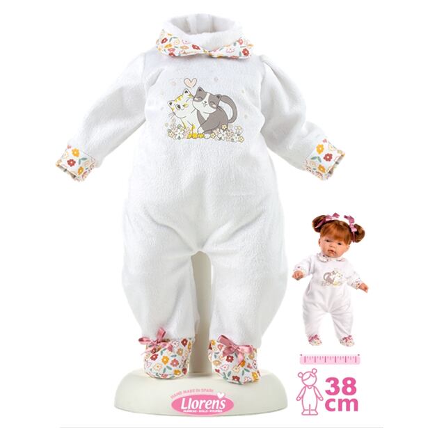 Llorens P13-854 Obleček pro panenku velikosti 38 cm