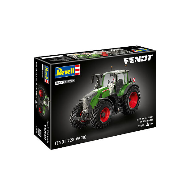 Revell EasyClick Traktor 07827 - Fendt 728 Vario easy-click-system (1:20)
