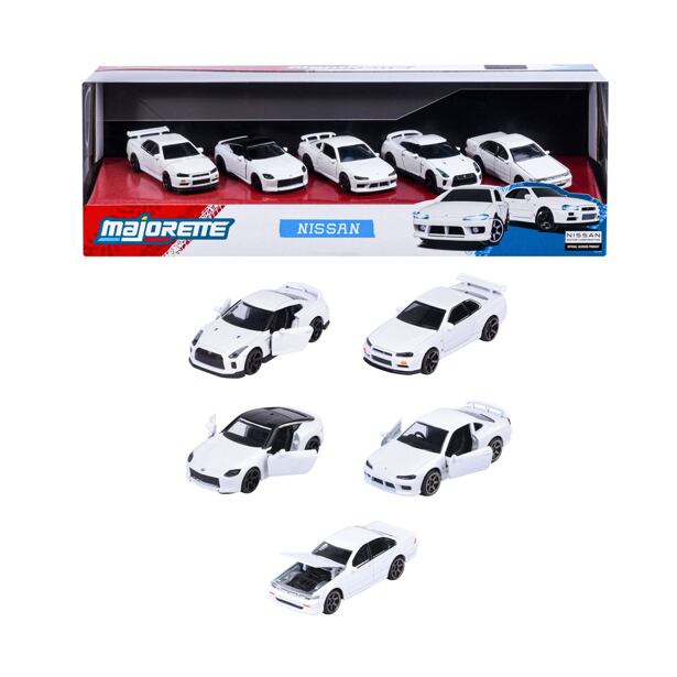 Majorette Nissan Dárková sada 5 ks