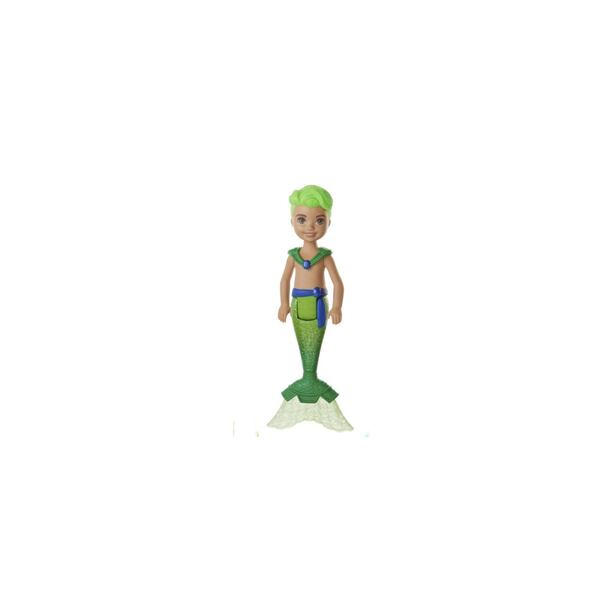 Mattel Barbie Chelsea mořská panna - krátkovlasá blondýna