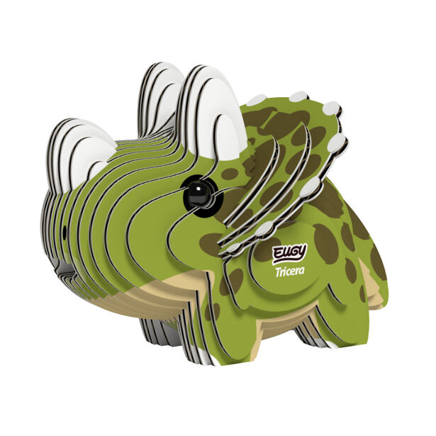 EUGY Triceratops 3D kartonová skládačka