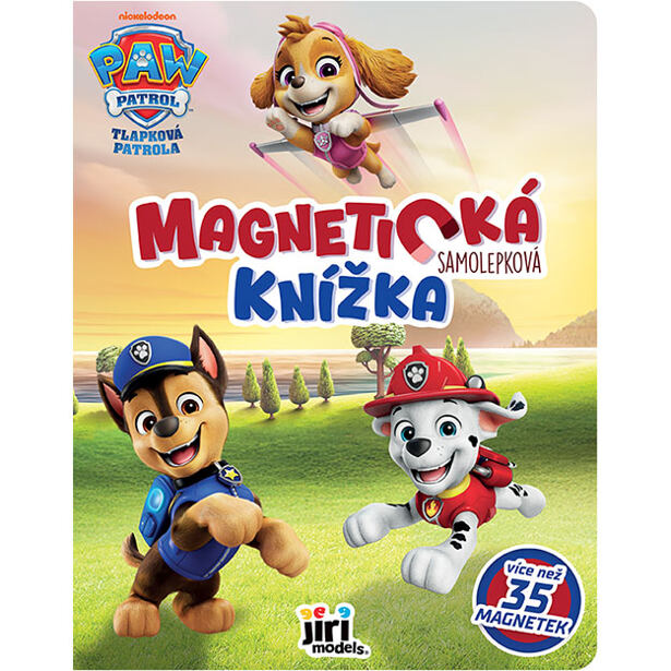 Jiri Models Magnetická samolepková knížka Tlapková patrola