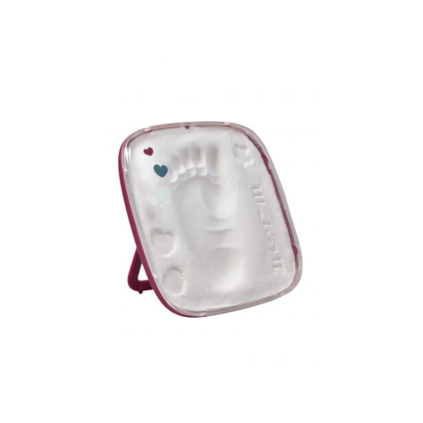 Baby Art Hello Baby Burgundy