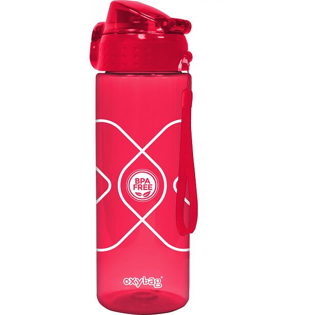 Oxybag Láhev na pití 600 ml TRITAN - růžová