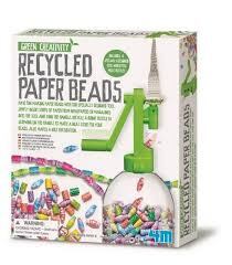 4M Korálky z recyklovaného papíru