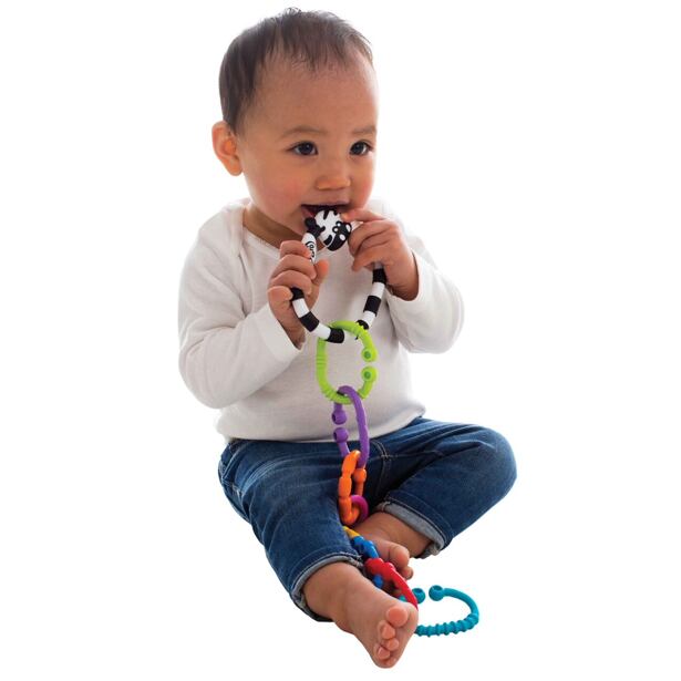 Playgro Zebra s kroužky