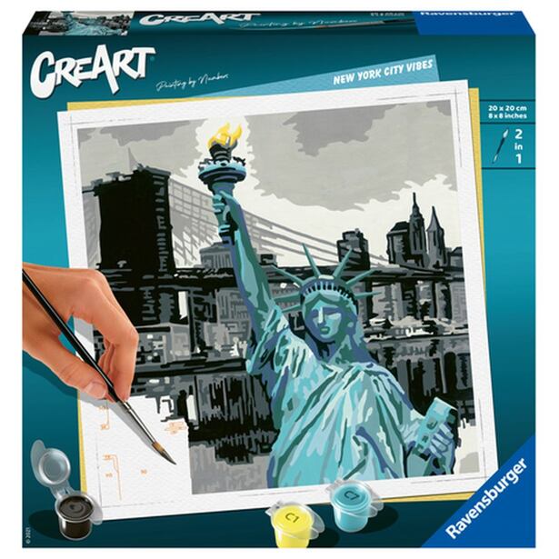 Ravensburger CreArt Pulzující New York
