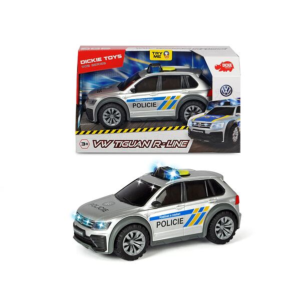 Dickie Policejní auto VW Tiguan R-Line, česká verze