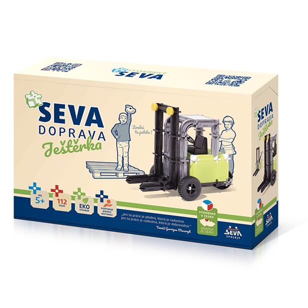 SEVA Stavebnice - Seva Doprava Ještěrka