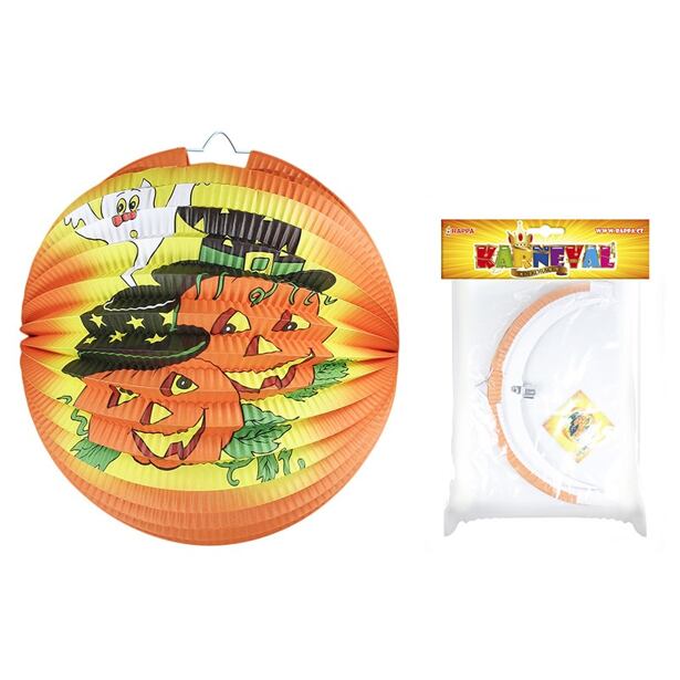 Rappa Lampion Halloween - veselé dýně 25 cm