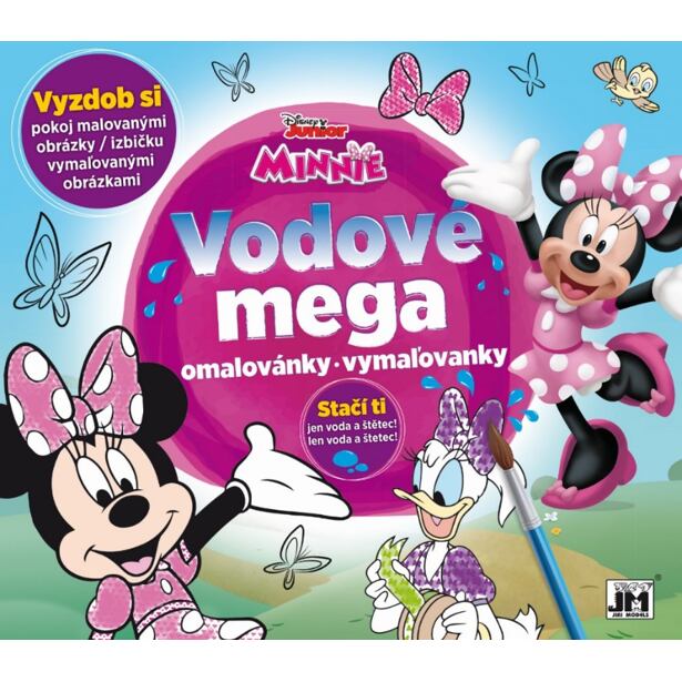 Jiri Models Vodové mega omalovánky/ Minnie