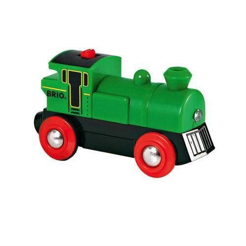 BRIO Elektronická lokomotiva zelená