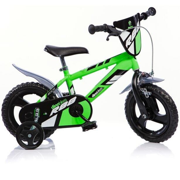 DINO Bikes Dětské kolo 12" zelené 2017