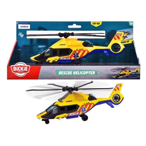 Dickie Záchranářská helikoptéra Airbus H160 23 cm