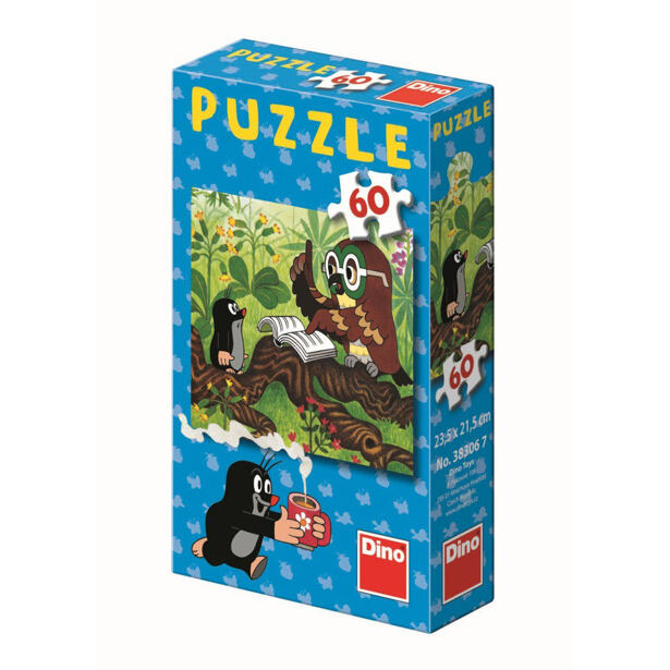 Dino Puzzle Jak Krtek uzdravil myšku 60 dílků