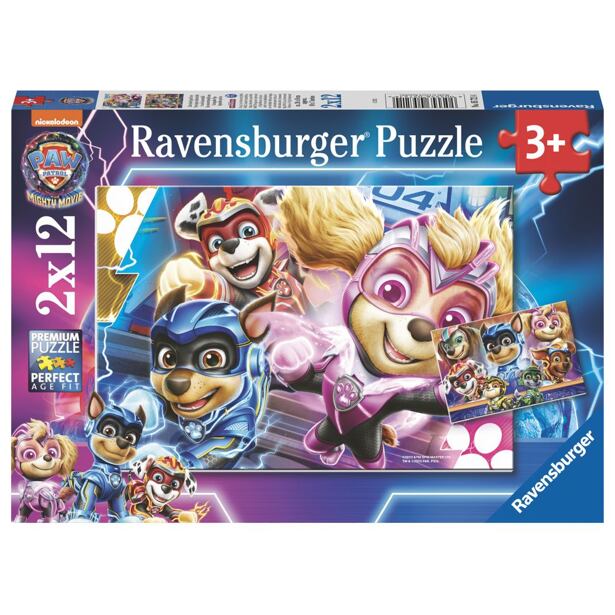 Ravensburger Tlapková patrola ve velkofilmu Puzzle 2x12 dílků
