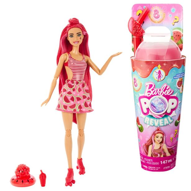 Mattel Barbie Pop Reveal Šťavnaté ovoce - Melounová tříšť