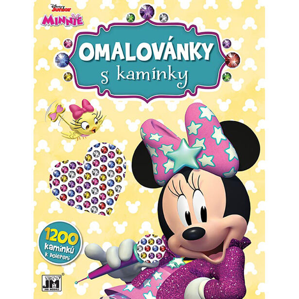 Jiri Models Omalovánky s kamínky Minnie
