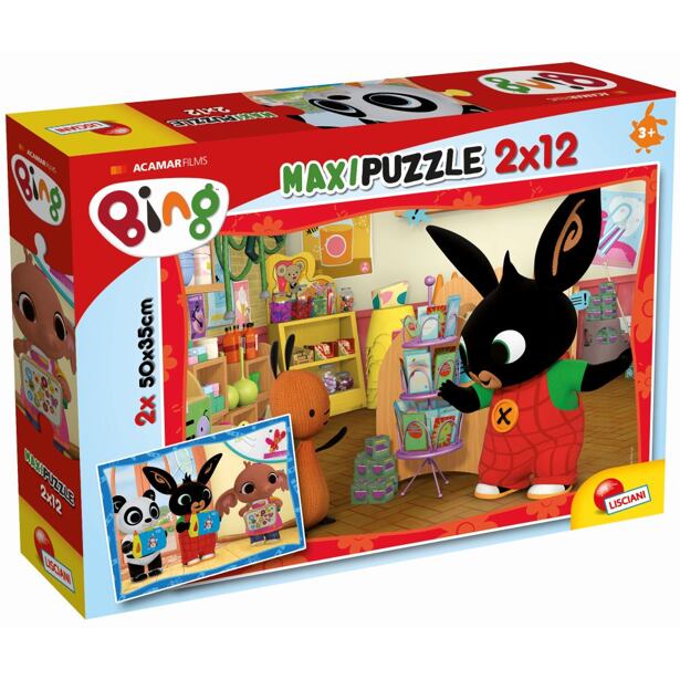 Lisciani Bing Puzzle 2x12