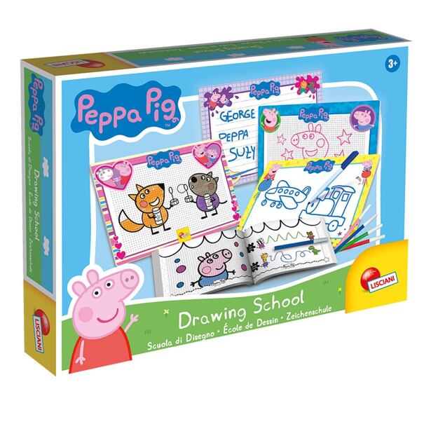 Lisciani ŠKOLA KRESLENÍ - Peppa Pig