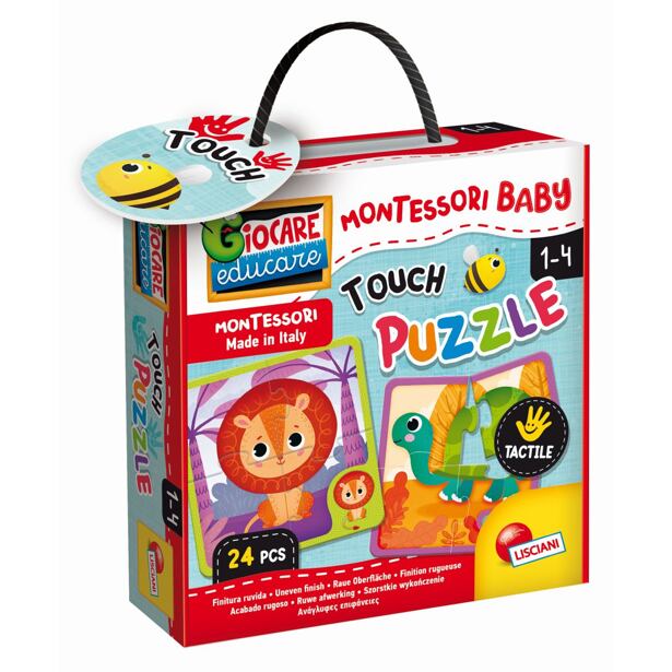Lisciani Montessori Baby Touch - Puzzle