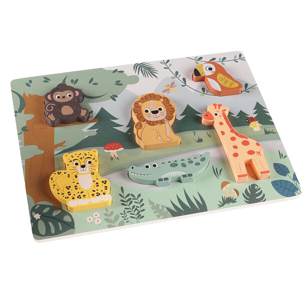 Zopa Dřevěné puzzle jungle