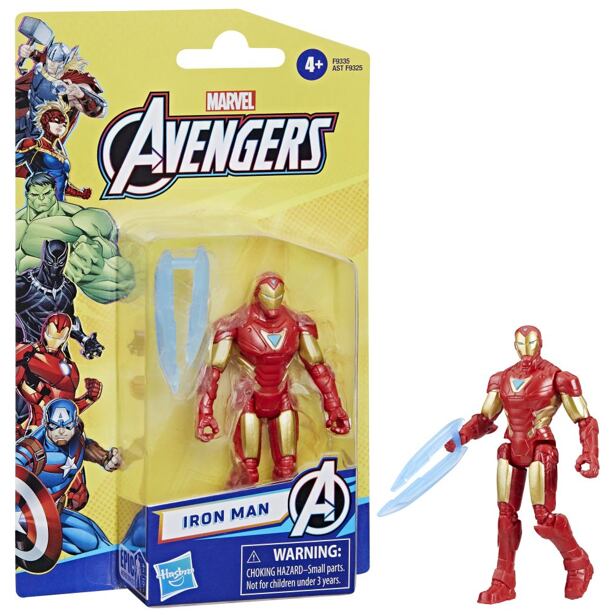 Hasbro Avengers Iron Man figurka 10cm s příslušenstvím