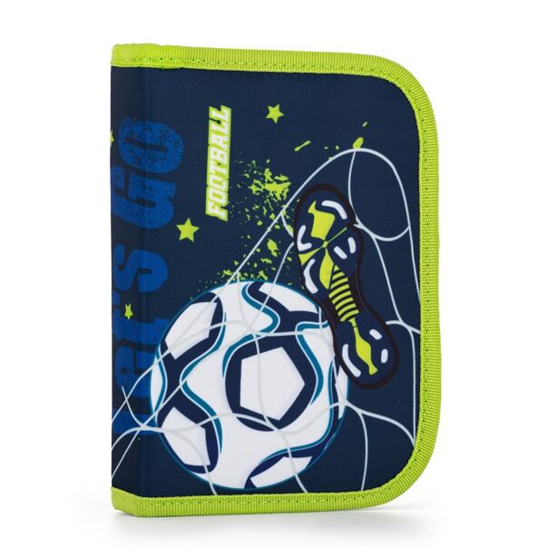 Oxybag Penál 1 patrový 2 chlopně, prázdný fotbal