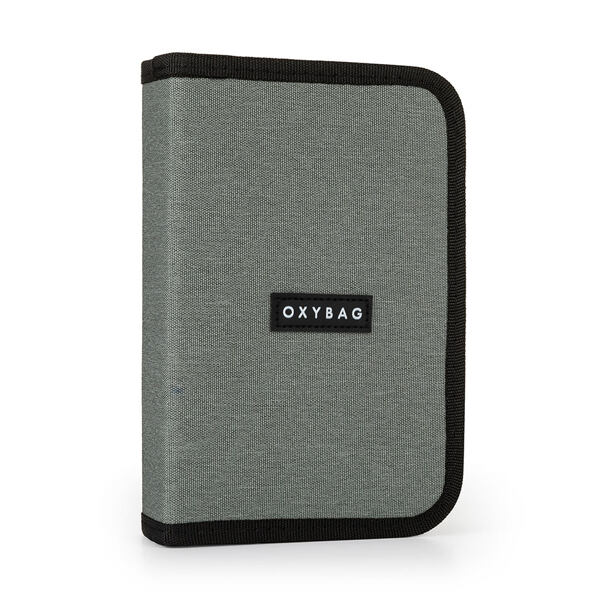 Oxybag Penál 1 p. 2 chlopně, prázdný UNICOLOR zelený
