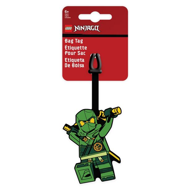 LEGO Ninjago Jmenovka na zavazadlo - Lloyd