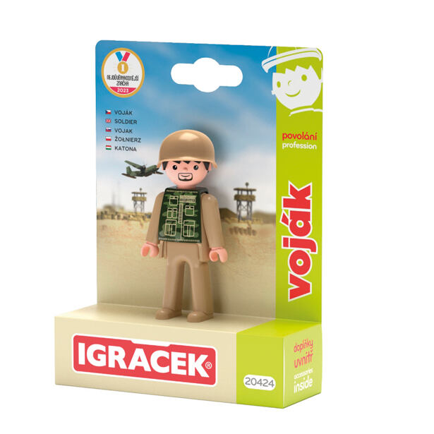 Efko Igráček Voják - figurka s příslušenstvím