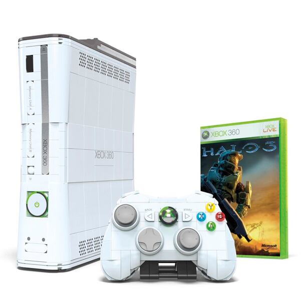 Mattel Mega Construx Xbox 360 Replika Herní Konzole