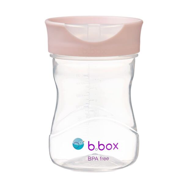 b.box Hrneček pro batolata, světle růžový, 240 ml