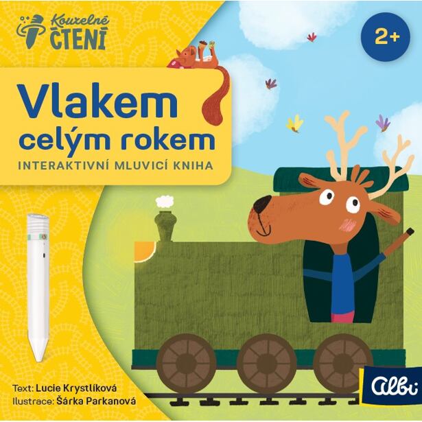 Albi Kouzelné čtení Minikniha – Vlakem celým rokem 2. vydání